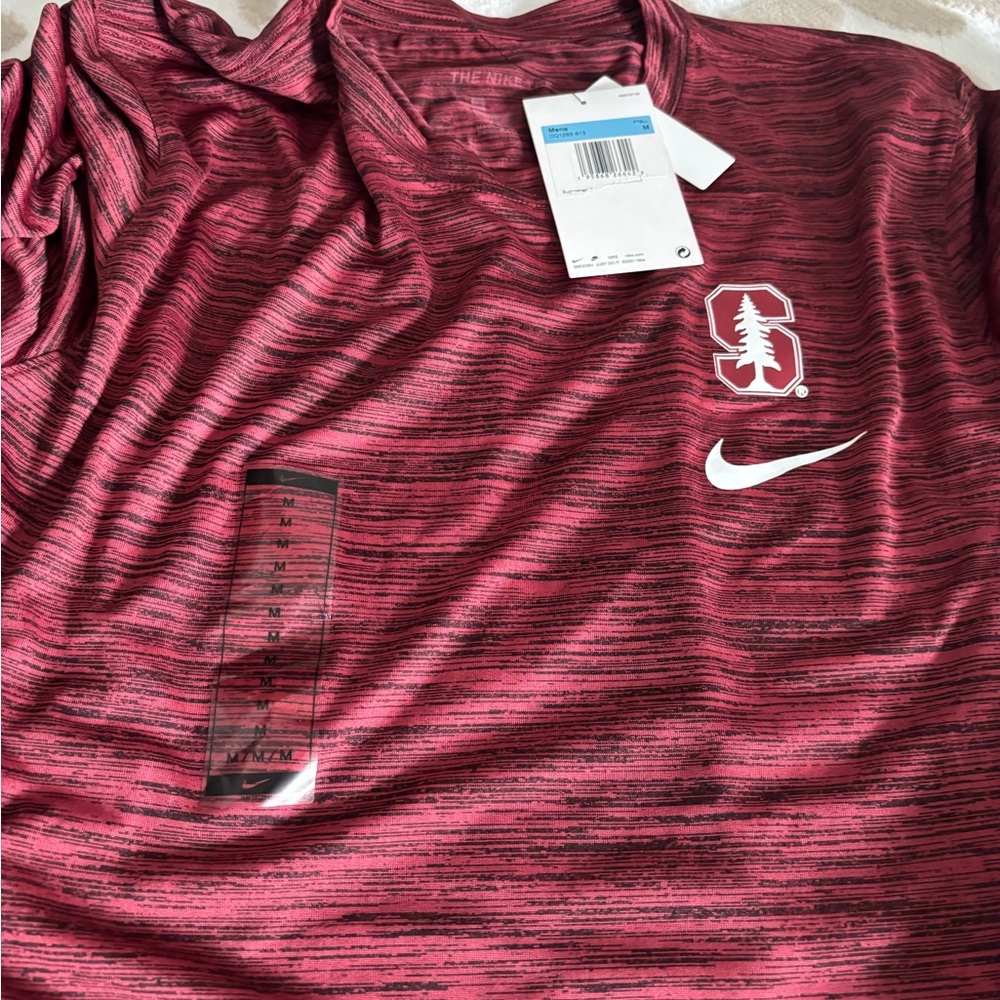 Nike Stanford Dri fit Red Shirt